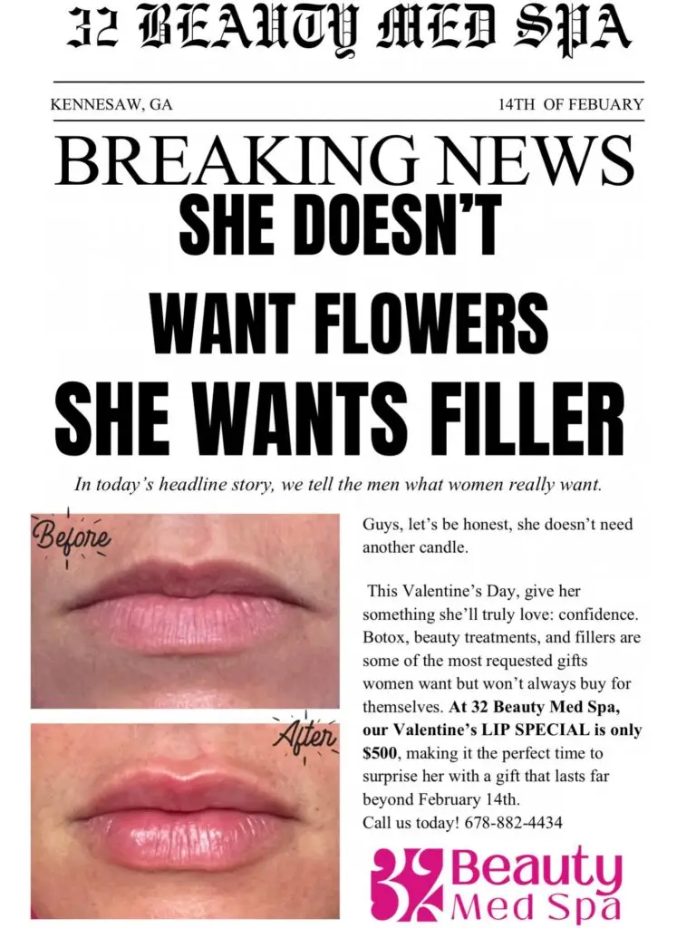 She wants filler not flowers