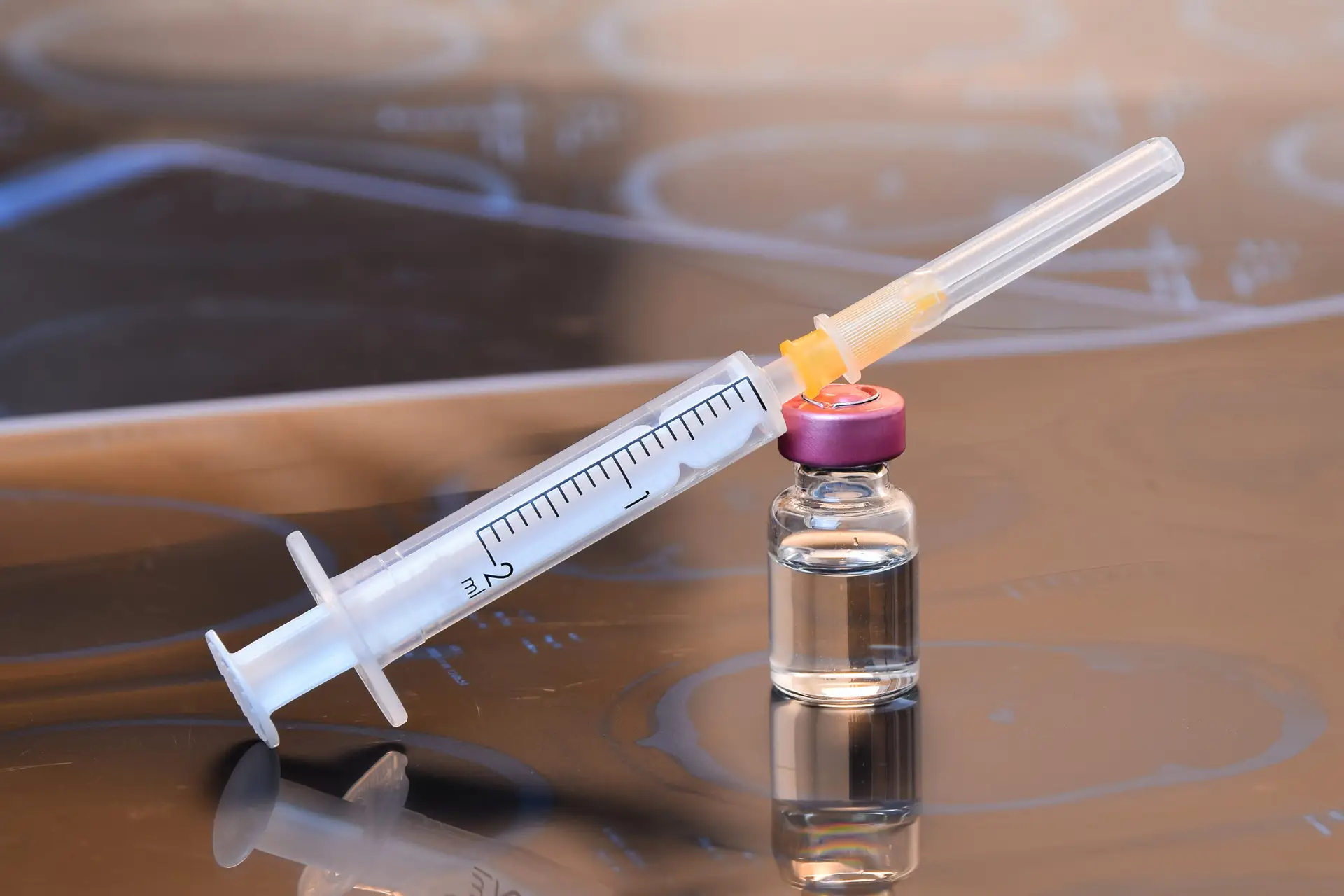 Botox and dermal filler vial with a syringe, representing Botox Kennesaw GA treatments at 32 Beauty Med Spa